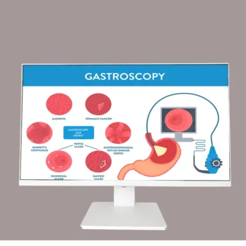 High Brightness White 27 Inch IPS 4K 60HZ Surgery Hospital Medical LED Monitor