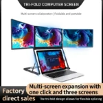 15.6 Inch Portable Laptop Screen Monitor Triple IPS FHD LED Backlit Type C Dual Business