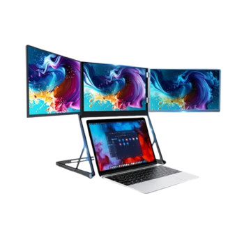 15.6 Inch Portable Laptop Screen Monitor Triple IPS FHD LED Backlit Type C Dual Business