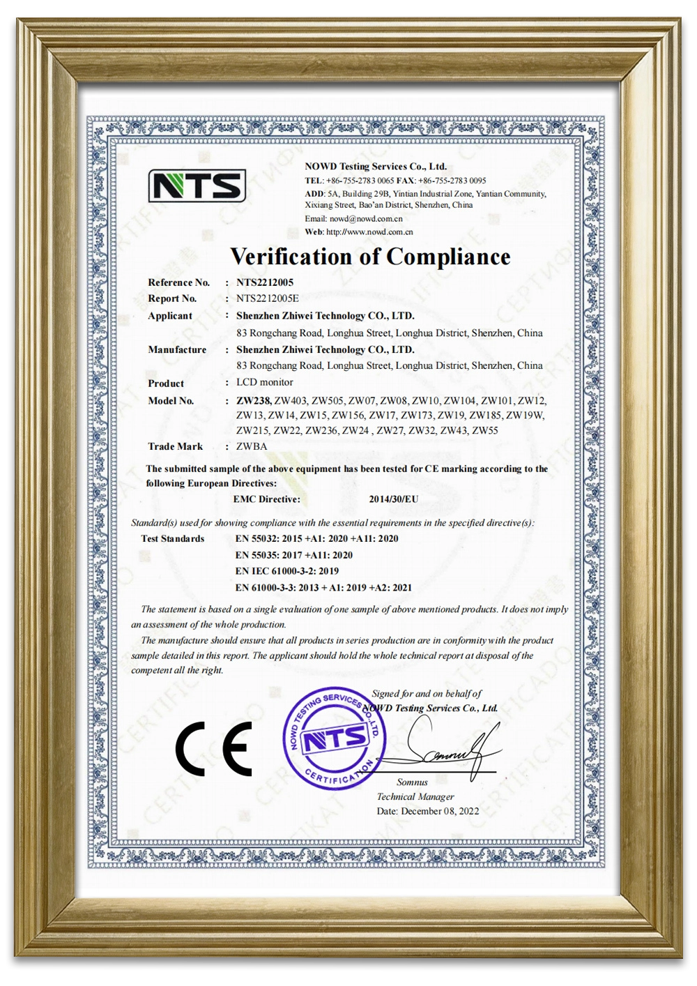 CE-certifications