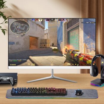 21.5 Inch LCD Monitor 1080P 1920X1080 99% SRGB 1ms Response Time Gaming Desktop New