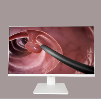 white medical monitor
