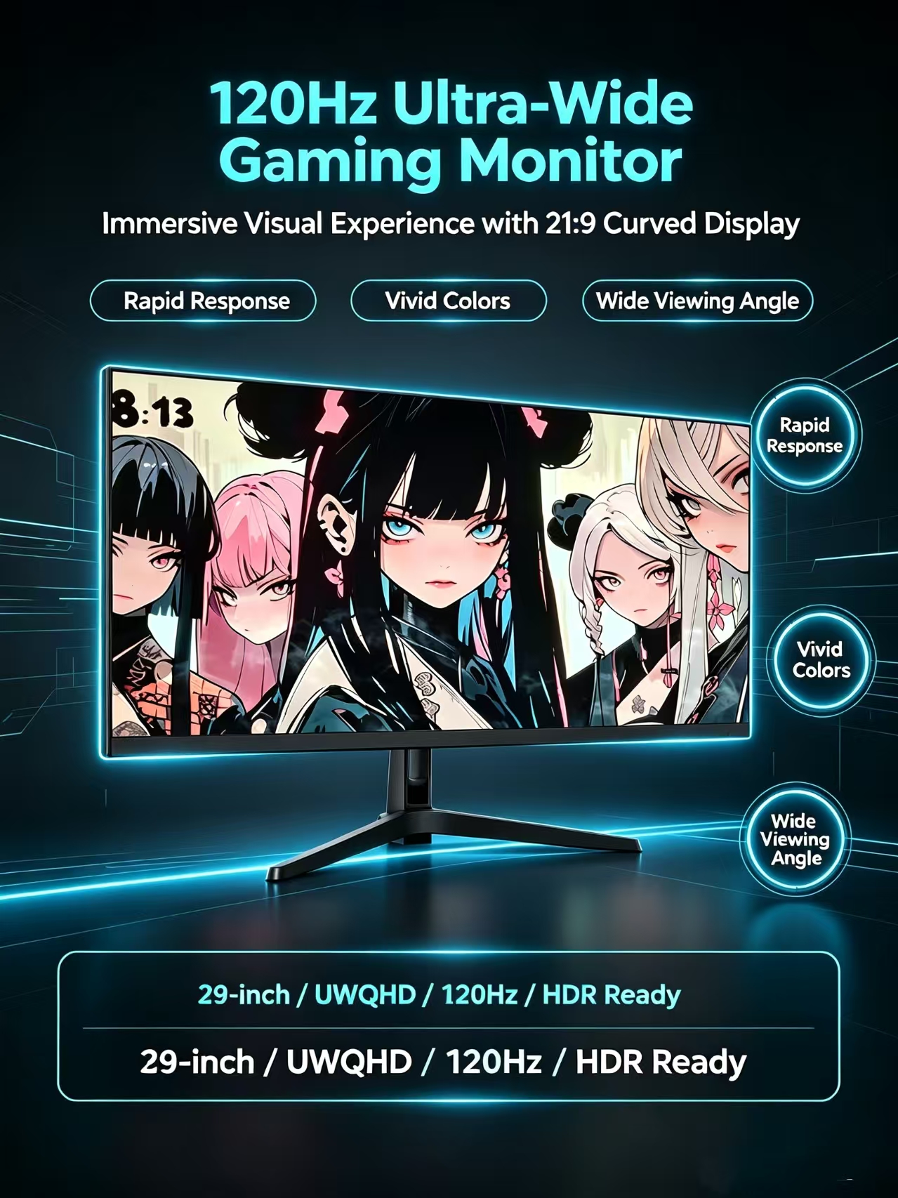 29-inch game monitor
