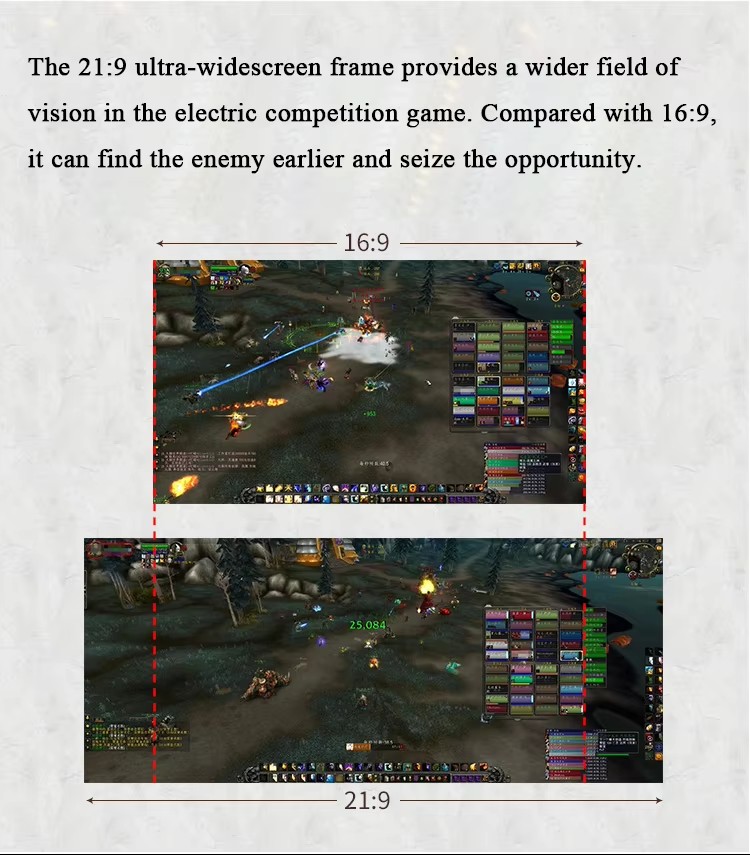 21:9 Aspect ratio