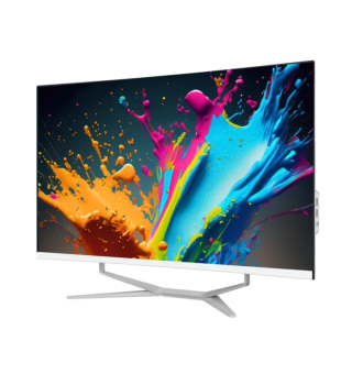 Curved All-in-One Desktop Computer with Wireless Charging Windows 11 LCD Business Use