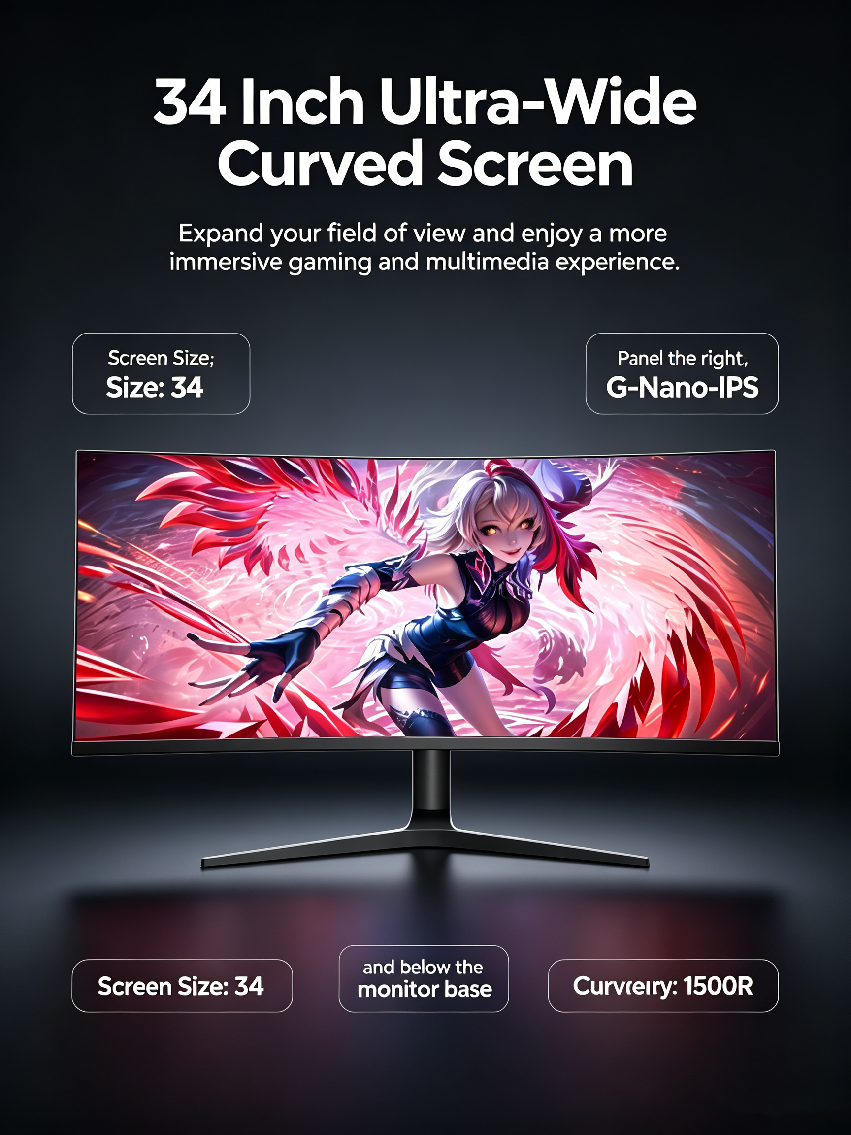 34-inch game monitor