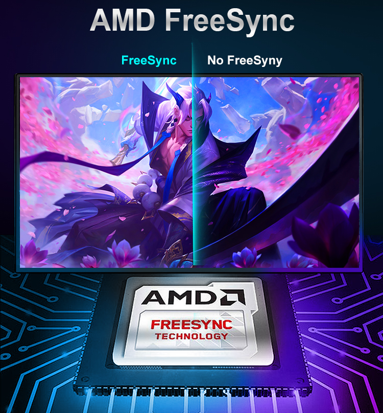 AMD FreeSync gaming monitor