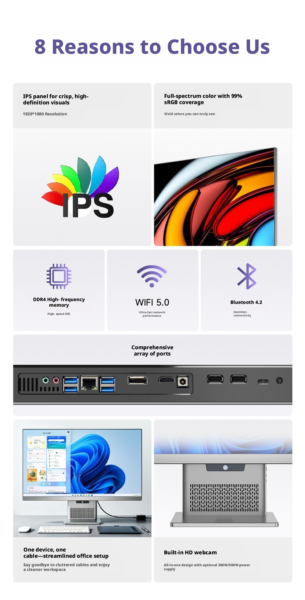IPS all in one pc